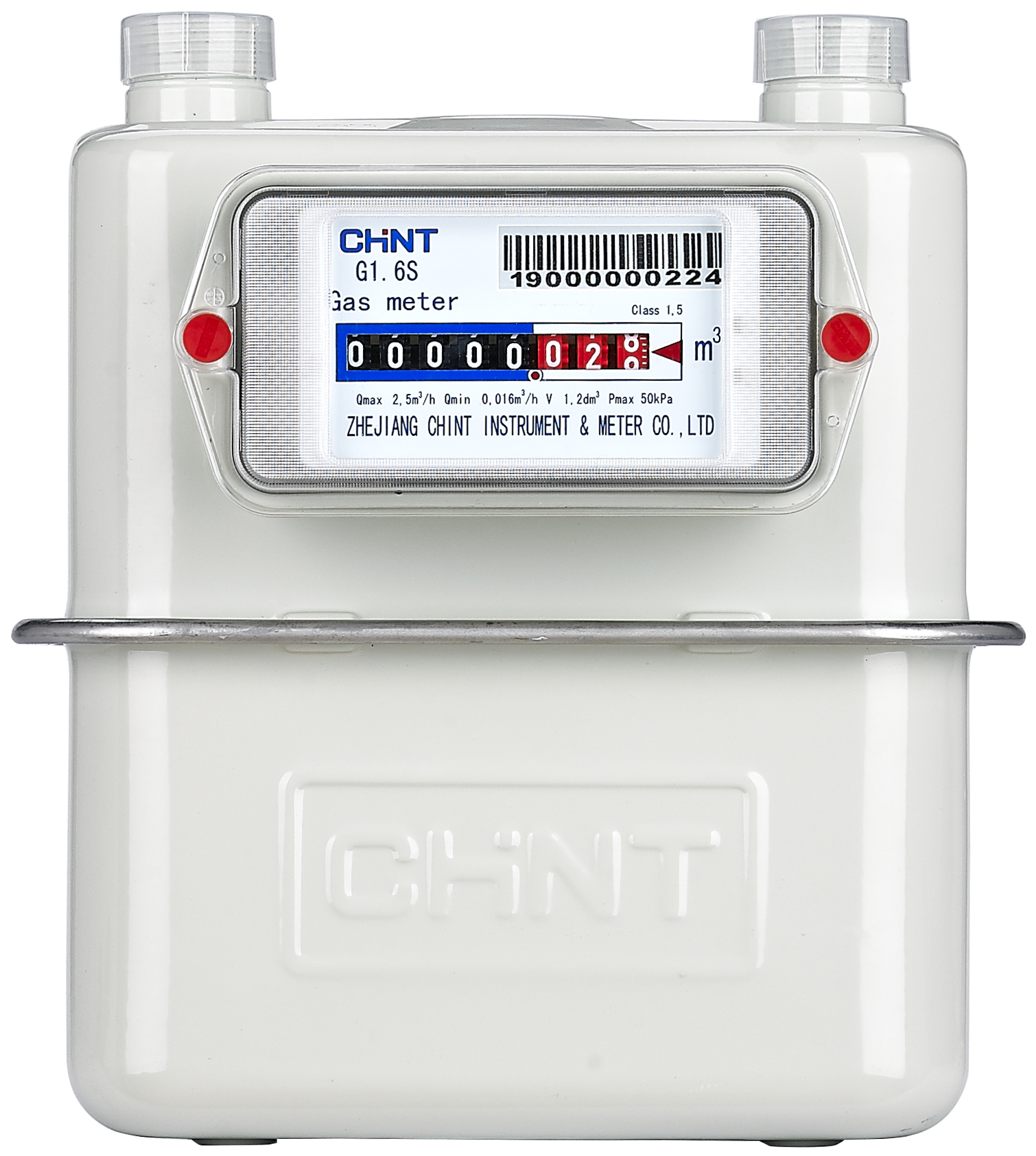 Diaphragm Gas Meter (Steel) - G1.6/G2.5/G4